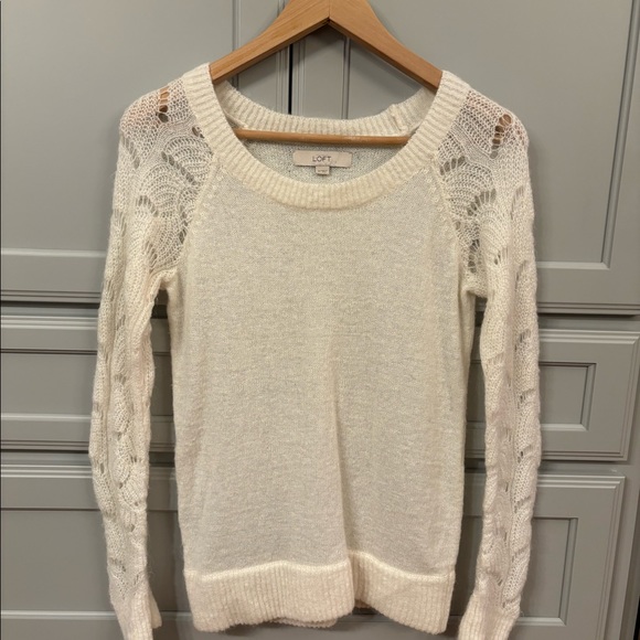 Loft Cream Sweater - Picture 1 of 2